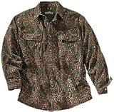 Woolrich Men's Camouflage Chamois Cloth Shirt Jac