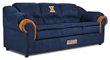 Illinois Fighting Illini Baseline Pub Sofa