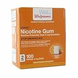 UPC 311917153827 product image for Walgreens Nicotine Gum, 2 mg, Fruit, 100 ea | upcitemdb.com
