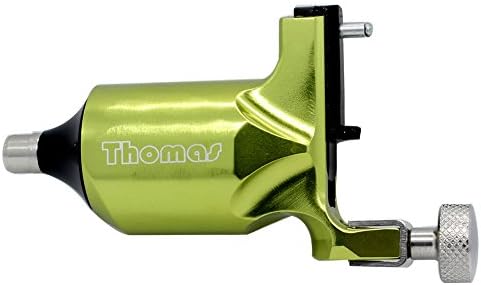 RCA Aluminum Rotary Tattoo Machine Tattoo Gun for Tattoo Supply (Light Green)