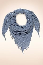 Textured Metallic Lightweight Scarf with Modal