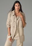 LINEN--BLEND JACKET