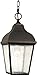 Sea Gull Lighting OL4011ORB Terrace One Light Outdoor Pendant Lantern, Oil Rubbed Bronze