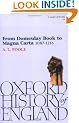 From Domesday Book to Magna Carta 1087-1216 (Oxford History of England)