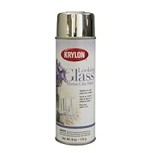 Krylon K09033000 Looking Glass Mirror-Like Aerosol Spray Paint, 6-Ounce