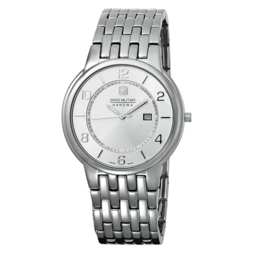 Swiss Military Hanowa Men's 06-5087-04-001 Rendezvous 316L Stainless Steel White Dial Watch