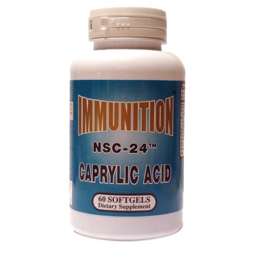 Nsc-24 Caprylic Acid, 60 Softgels (600 Mg)