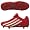 University Red/White/Metallic Silver