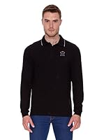 La Española Polo  Manga Larga (Negro)