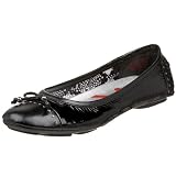 AK Anne Klein Womens Buttons Sport Ballet Flat