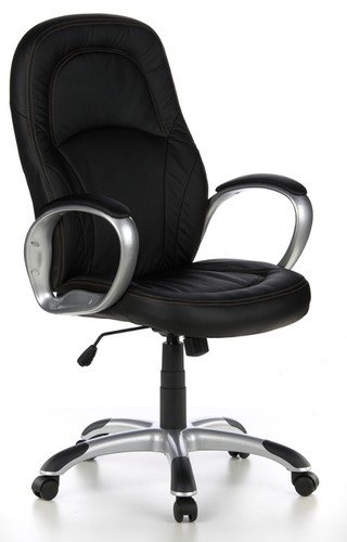 Executive chair black leather office chair ZAYA 