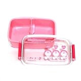Bento: Doraemon Design Microwavable Pink Lunch Box (5.5