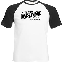 Raglan Shirt Big Bang Theory Im Not Insane..... diverse Farben, S-XXL