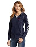 MLB Women's Minnesota Twins Steppin' Up Full Zip Marled Fleece Hoodie (Athletic Navy Marled, XX-Large)