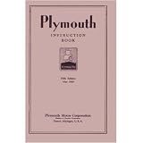 1929 PLYMOUTH Full Line Owners Manual User Guide by Plymouth