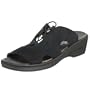 Helle Comfort Women's Tabita Sandal,Black,37 EU (US Women's 7 M)