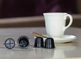 CoffeeDuck Refillable Coffee Capsules For Nespresso – 3 Pods – Thes Espresso Cups fit all Nespresso machines from after October 2010 – Please make sure you have the correct machine before purchasing