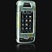Designer Green Circles Case Cover for Brand LG Voyager VX-10000 VX10000 Protective Cell Phone Hard SNAP-ON