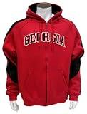 Georgia Bulldogs Men's Varsity Full Zip Fleece Hoodie