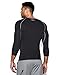 Under Armour Men's UA HeatGear® Armour Long Sleeve Compression Shirt 3XLT Black