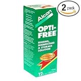 Opti-Free Sterile, Storage Contact Lens Solution, 12-Ounce Bottles
