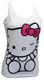 Hello Kitty Athletic Style Tank Top With Burnout Bow Pattern for women