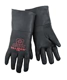Tillman 44M Md Black Kidskn Tig Glv-Cd