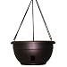 Apollo Plastics H012-CABERNET 12-Inch Self-Watering Hanging Planter, Cabernet