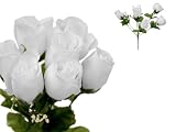 252 Silk Buds Roses Wedding Flowers Bouquets SALE