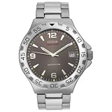 GUESS Men's Stainless Steel Brown Dial Watch #66561G