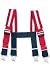 Arsenal GB5093 Quick Adjust Suspenders-Reflective