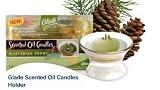 Review S. C. Johnson  / GLISTENING SNOW HOLIDAY SCENT Glade Candle Scented Oil Holder Kit W/2 Refills [TWO PACK]