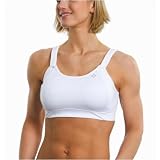 Moving Comfort Womens Fiona Bra,White,42DD