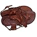 Unisex Adults/Children Genuine Leather Biblical Sandals / Flip flops (Jesus - Yashua) Style IV - Holy Land Market Camel Trademark