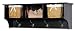 Kitchen & Housewares : Sonoma Black Finish Entryway Cubbie Shelf Coat Hanger