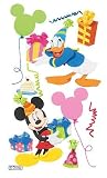 Disney Mickey Mouse Donald Duck Birthday Dimensional Scrapbook Stickers