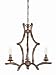 World Imports 1043-09 Copper Chandelier