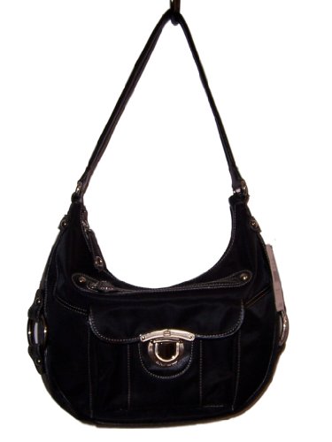 Kathy Van Zeeland Fabric Hobo Handbag