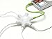 Belkin RockStar 5-Way 3.5-mm Headphone Splitter (White)
