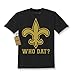 Expression Tees Who Dat New Orleans Retro Throwback Youth T-Shirt