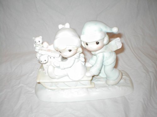 Precious Moments Figurine ~ Sharing Our Season Together #E 0501