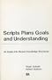 Scripts, Plans, Goals and Understanding: An Inquiry into Human Knowledge Structures (The Artificial intelligence series)