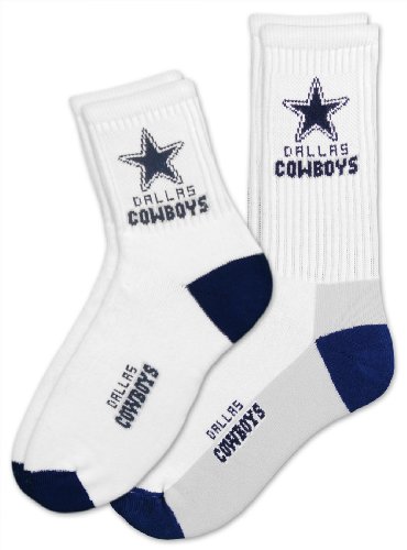 Dallas Cowboys Men's Socks, Large (2-pack)