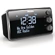 Philips AJB3552/12 Radiowecker (LCD-Display, DAB+/Digitalradio, Sleeptimer, Gentle Wake, DBB, FM digital tuning) (schwarz)
