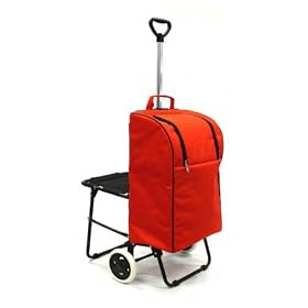 Quest Insulated Shopping Cart - Red by Quest
