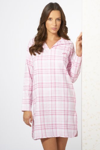 Per Una Pure Cotton Pink Tartan Nightdress