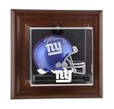 New York Giants Wall Mounted Mini Helmet Display Case