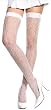 Lace Thigh Hi Stocking Hosiery 3 Color Choices Red Black or White