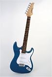  : Crescent 39" Metallic Blue Electric Guitar with Accessories