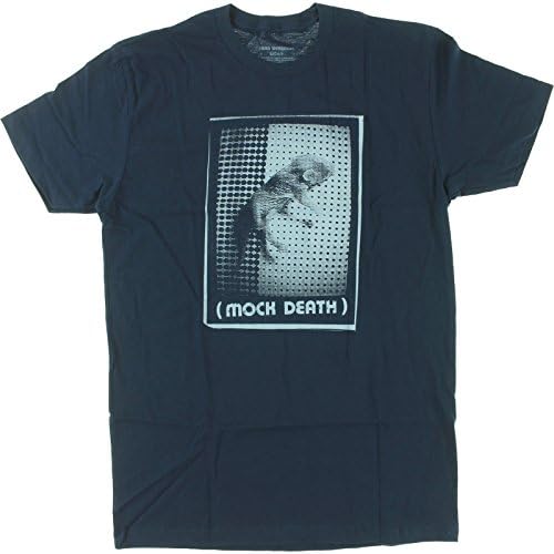 Alien Workshop Skateboards Mock Death Navy Medium T-Shirt